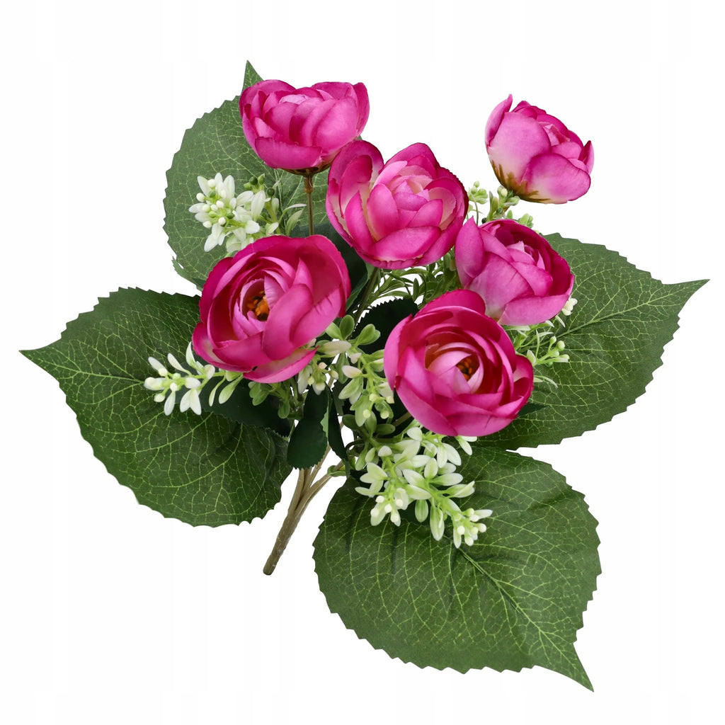 SZTUCZNE KWIATY bukiet kwiatów sztucznych PEONIA liście liść PEONIE PIWONIE