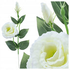 SZTUCZNE KWIATY EUSTOMA gałązka sztuczna 50cm KOMPOZYCJA BUKIETU wiązanki