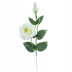 SZTUCZNE KWIATY EUSTOMA gałązka sztuczna 50cm KOMPOZYCJA BUKIETU wiązanki