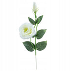 SZTUCZNE KWIATY EUSTOMA gałązki dekoracyjne 50cm EUSTOMY 3szt do wazonu