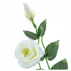 SZTUCZNE KWIATY EUSTOMA gałązki dekoracyjne 50cm EUSTOMY 3szt do wazonu