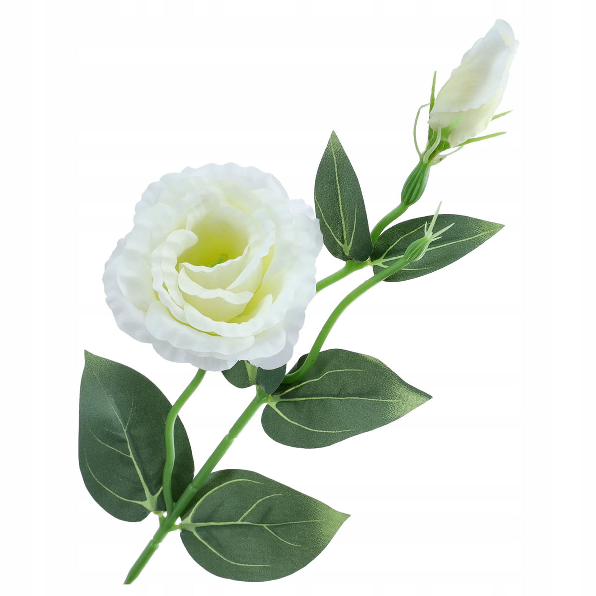 SZTUCZNE KWIATY EUSTOMA gałązki dekoracyjne 50cm EUSTOMY 3szt do wazonu