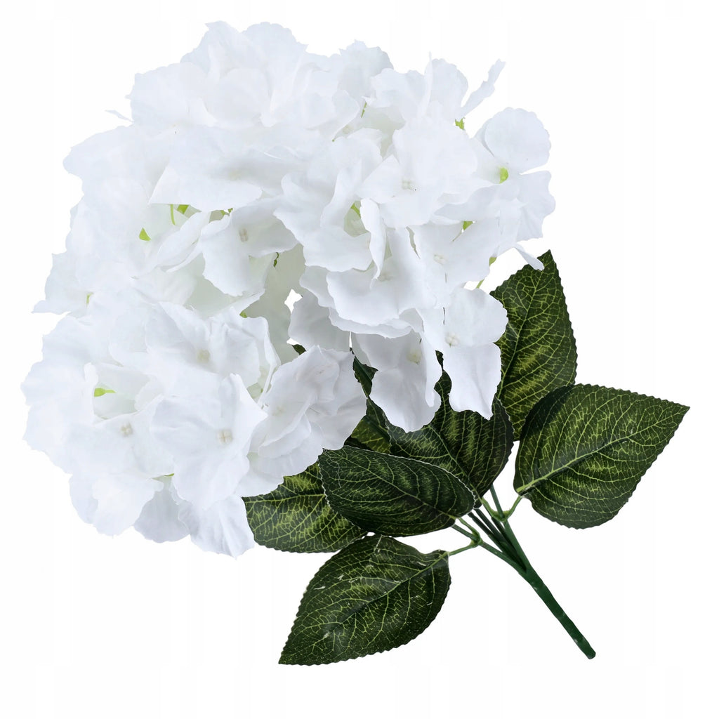 SZTUCZNE KWIATY HORTENSJE BUKIET KWIATÓW HORTENSJI 43cm do wazonu kwiatki
