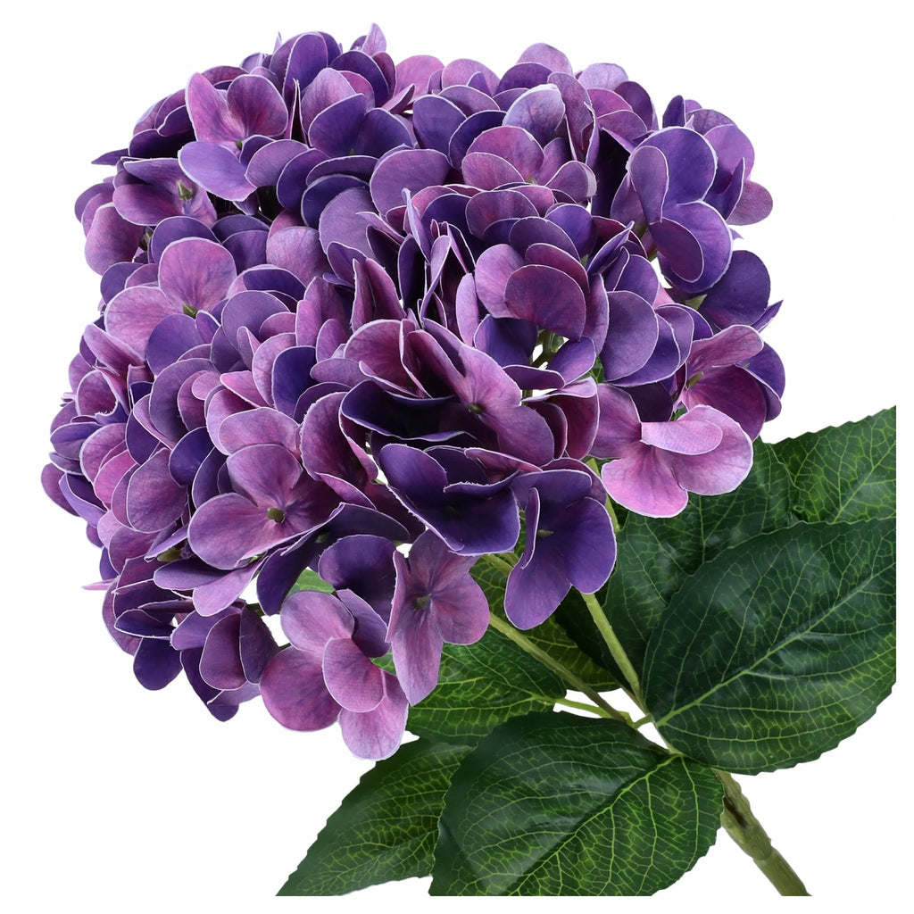 SZTUCZNE KWIATY HORTENSJE HORTENSJA REAL TOUCH bukiet hortensji do wazonu