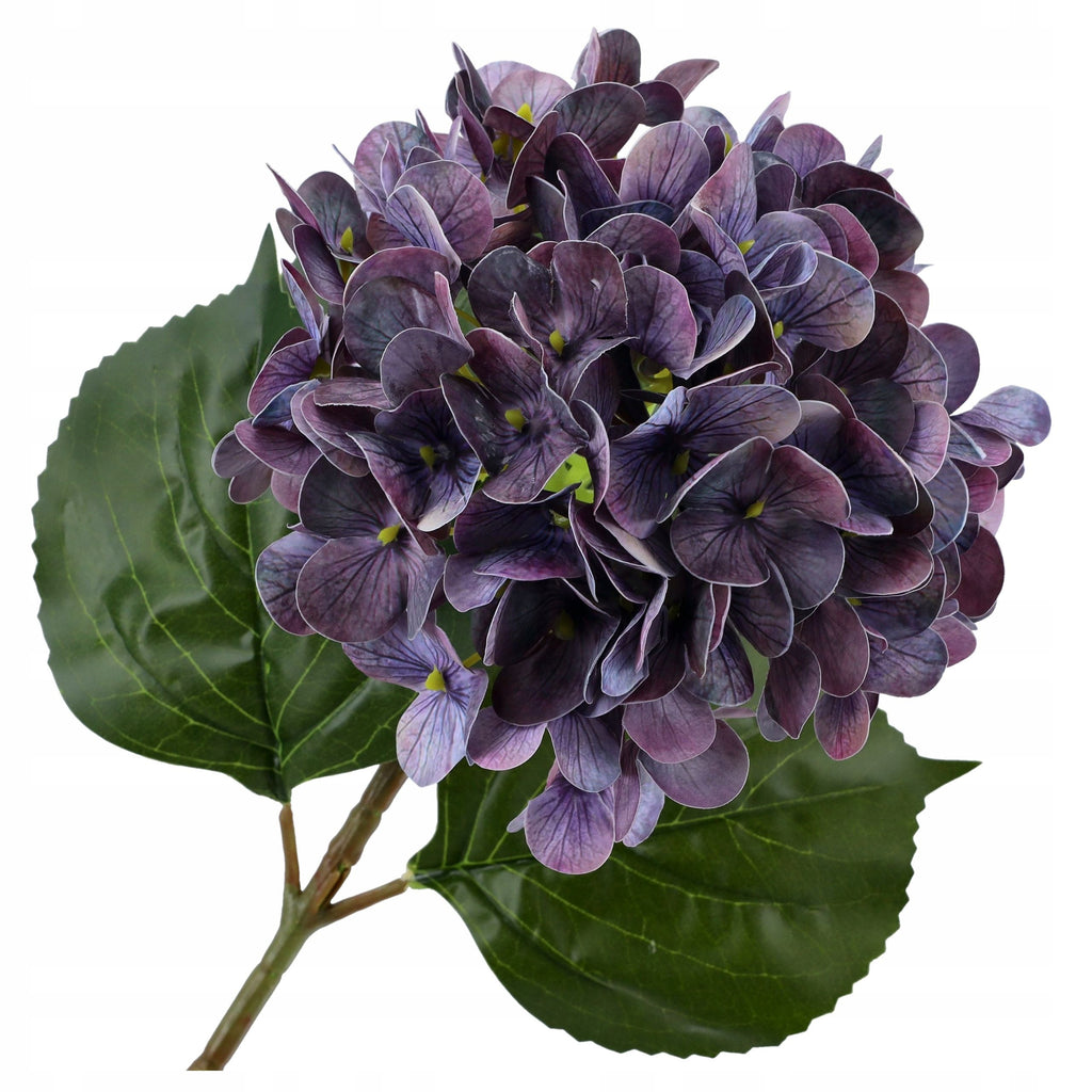 SZTUCZNE KWIATY hortensji GAŁĄZKA 68cm REAL TOUCH do kompozycji HORTENSJA