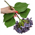 SZTUCZNE KWIATY hortensji GAŁĄZKA 68cm REAL TOUCH do kompozycji HORTENSJA