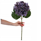 SZTUCZNE KWIATY hortensji GAŁĄZKA 68cm REAL TOUCH do kompozycji HORTENSJA
