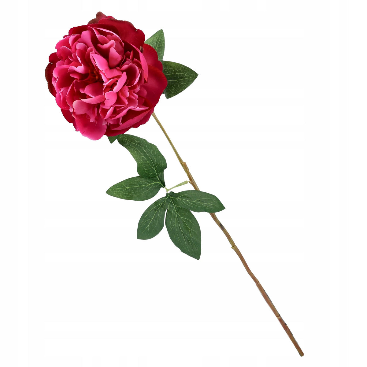 SZTUCZNE KWIATY PEONIE 65cm gałązka dekoracyjna STROIK WIANEK wazon peonia
