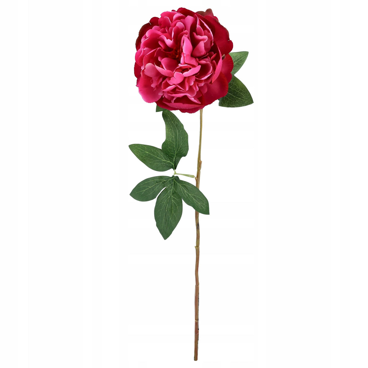 SZTUCZNE KWIATY PEONIE 65cm gałązka dekoracyjna STROIK WIANEK wazon peonia