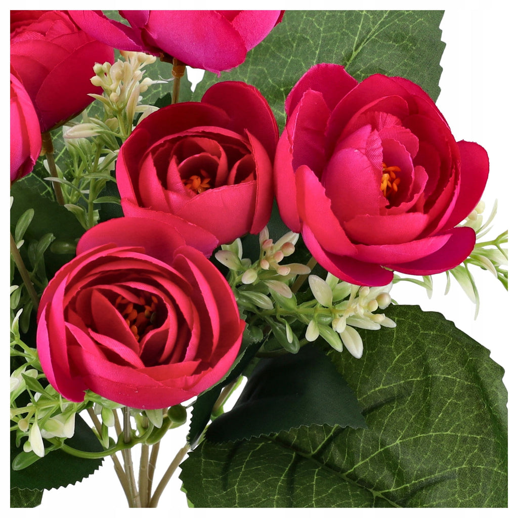 SZTUCZNE KWIATY PEONIE BUKIET KWIATÓW kwiatki do wazonu JAK ŻYWE peonia