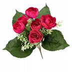 SZTUCZNE KWIATY PEONIE BUKIET KWIATÓW kwiatki do wazonu JAK ŻYWE peonia