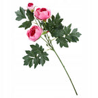 SZTUCZNE KWIATY peonie piwonia GAŁĄZKA DEKORACYJNA 70cm LIŚCIE kwiat PEONIA
