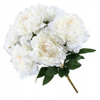 SZTUCZNE KWIATY PIWONIE bukiet kwiatów peonii 42cm DUŻE GŁÓWKI kwiat PEONIE