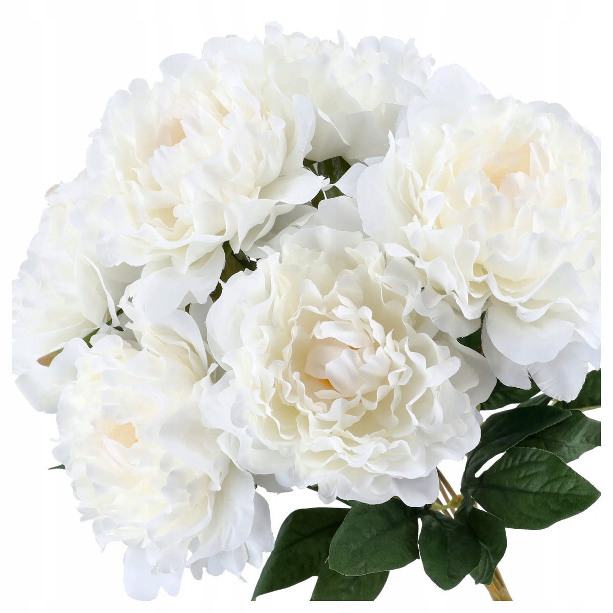 SZTUCZNE KWIATY PIWONIE bukiet kwiatów peonii 42cm DUŻE GŁÓWKI kwiat PEONIE