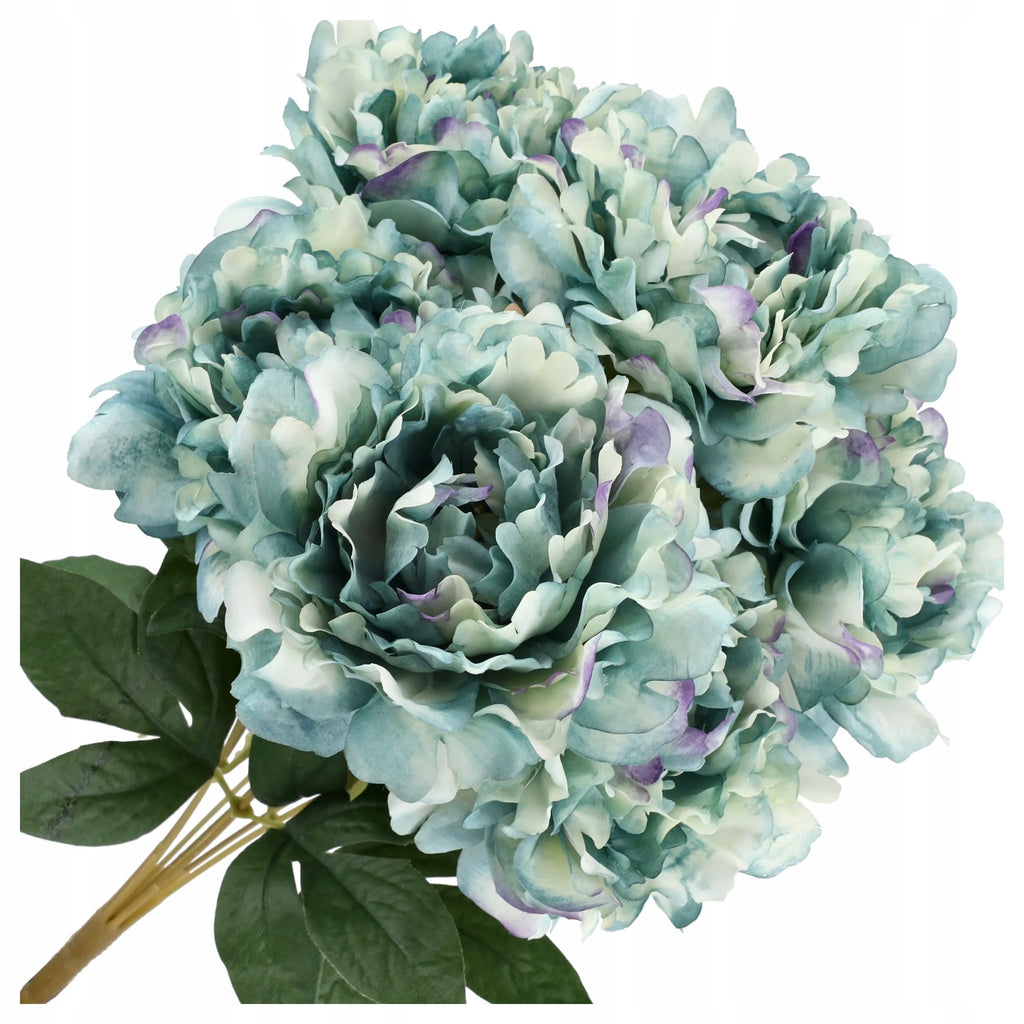 SZTUCZNE KWIATY PIWONIE PEONIE DUŻY BUKIET 42cm DEKORACJA PEONIA PIWONIA