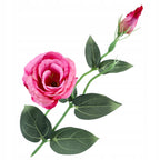 SZTUCZNE RÓŻA EUSTOMA sztuczna gałązka EUSTOMY na STROIK wiązankę na grób