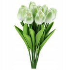 TULIPANY SILIKONOWE bukiet tulipanów TULIPAN 10szt dekoracje do wazonu