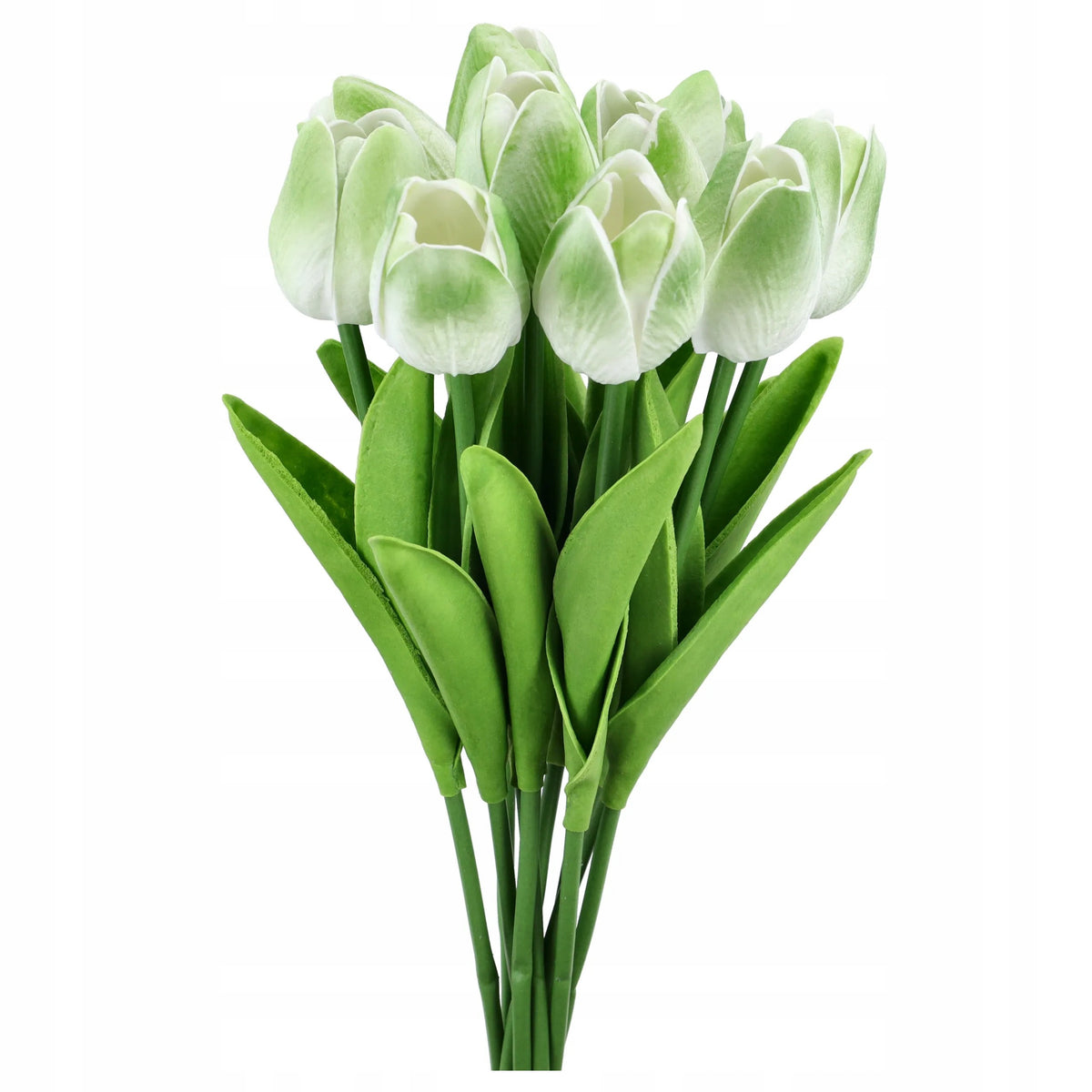 TULIPANY SILIKONOWE bukiet tulipanów TULIPAN 10szt dekoracje do wazonu