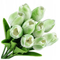 TULIPANY SILIKONOWE bukiet tulipanów TULIPAN 10szt dekoracje do wazonu