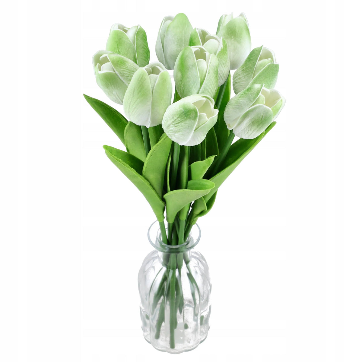 TULIPANY SILIKONOWE bukiet tulipanów TULIPAN 10szt dekoracje do wazonu