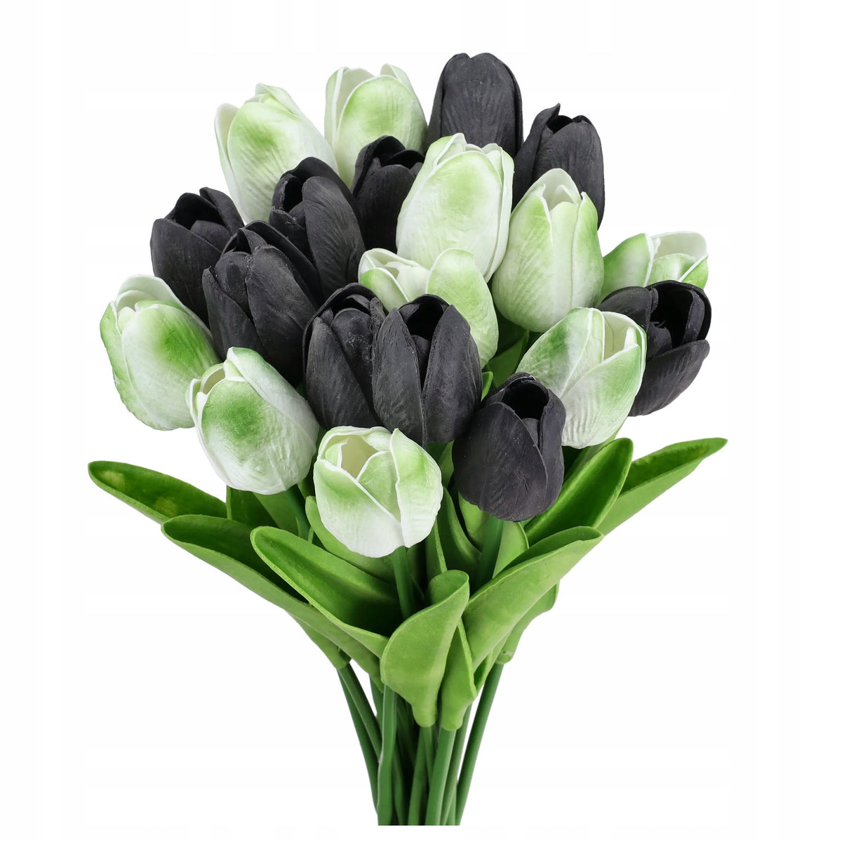 TULIPANY SILIKONOWE KWIATY bukiet tulipanów na WIELKANOC ozdobne TULIPAN