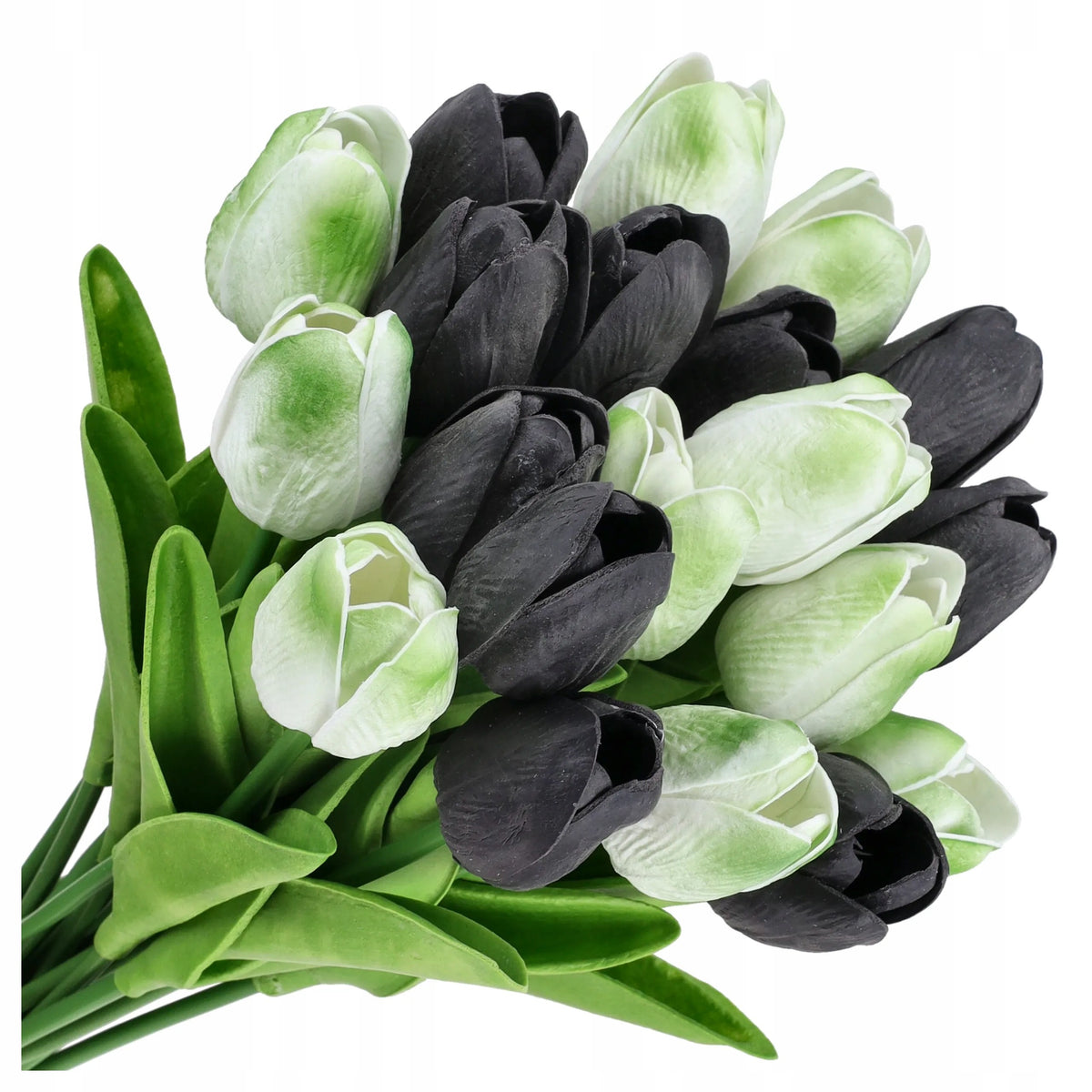 TULIPANY SILIKONOWE KWIATY bukiet tulipanów na WIELKANOC ozdobne TULIPAN