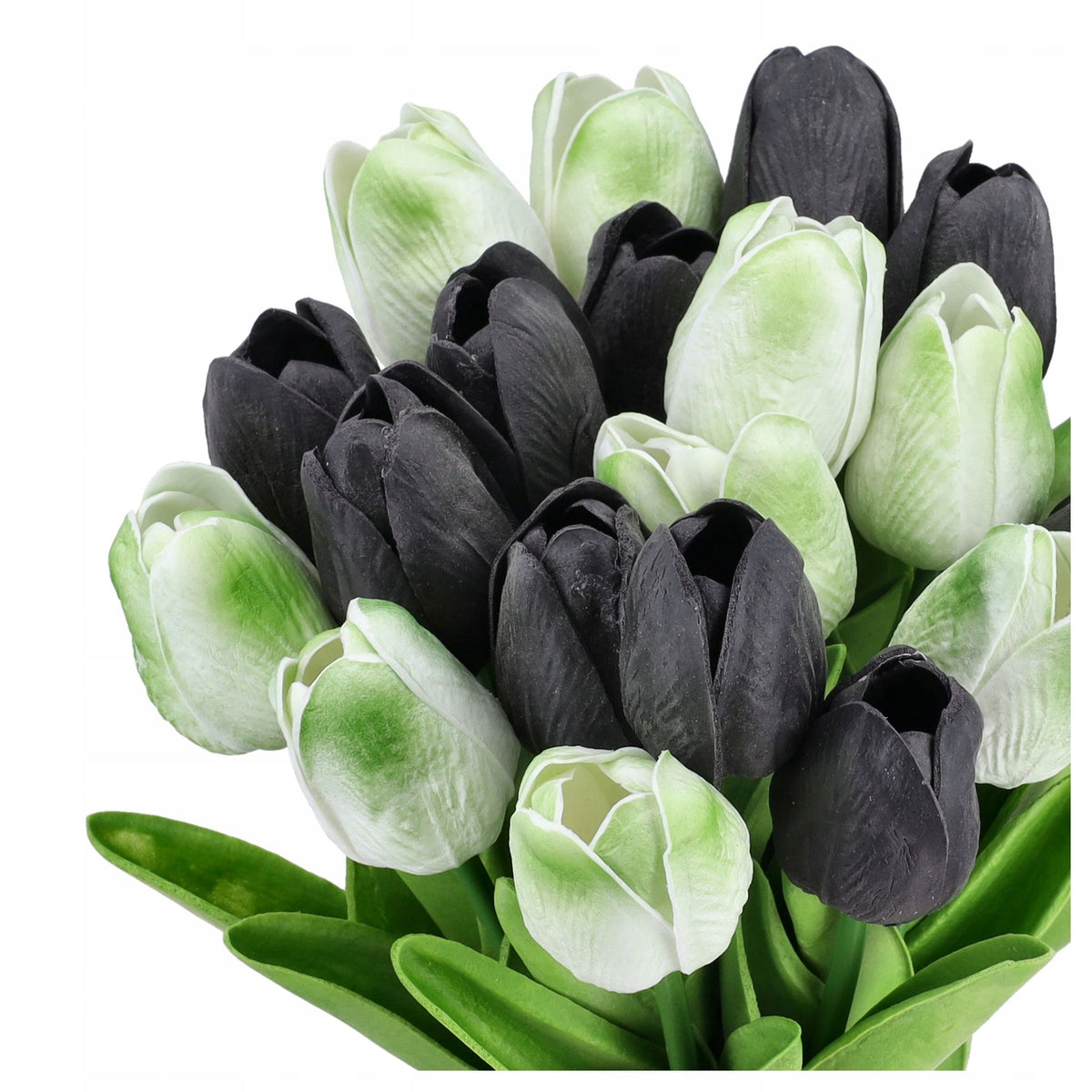TULIPANY SILIKONOWE KWIATY bukiet tulipanów na WIELKANOC ozdobne TULIPAN