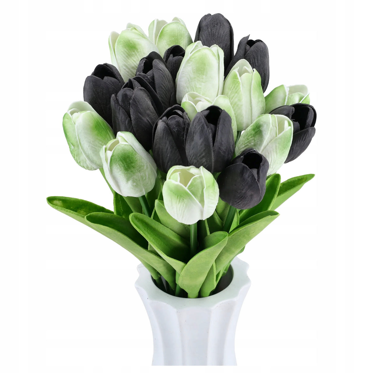 TULIPANY SILIKONOWE KWIATY bukiet tulipanów na WIELKANOC ozdobne TULIPAN
