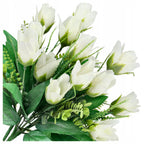 TULIPANY SZTUCZNE KWIATY bukiet kwiatów TULIPAN bukiety 3szt dekoracja