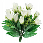 TULIPANY SZTUCZNE KWIATY bukiet kwiatów TULIPAN bukiety 3szt dekoracja